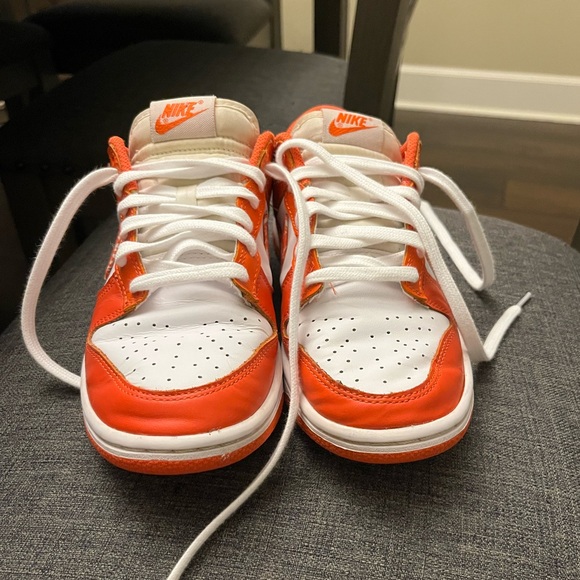 Nike Dunk Low Orange Paisley Women’s Size 7.5 - Picture 4 of 8